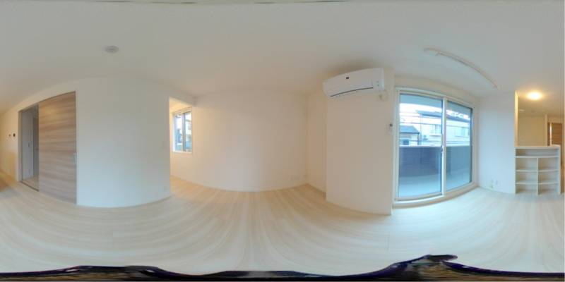 パノラマ画像リビング