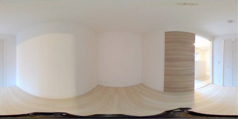 パノラマ画像洋室