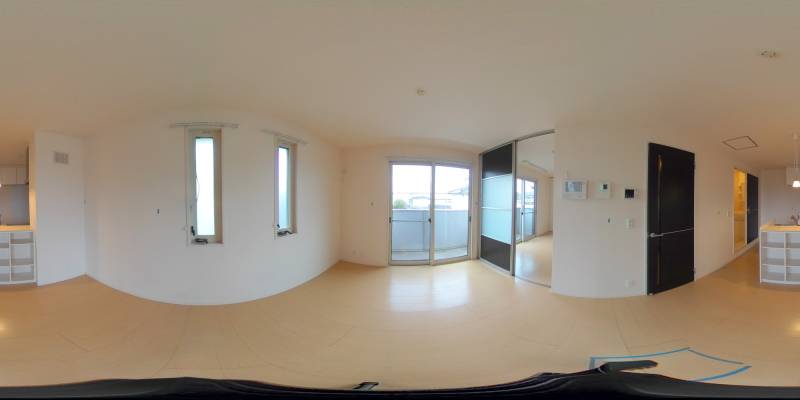 パノラマ画像リビング