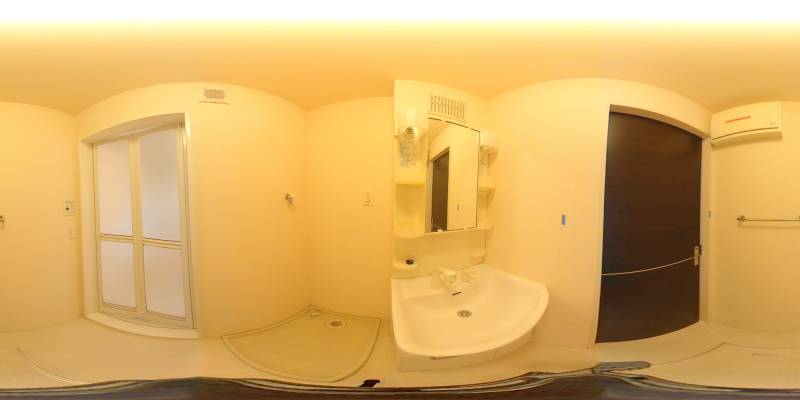 パノラマ画像洗面所