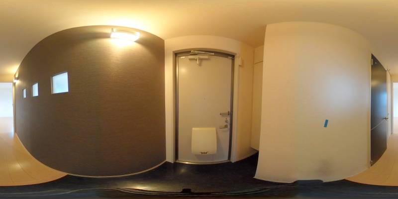 パノラマ画像玄関