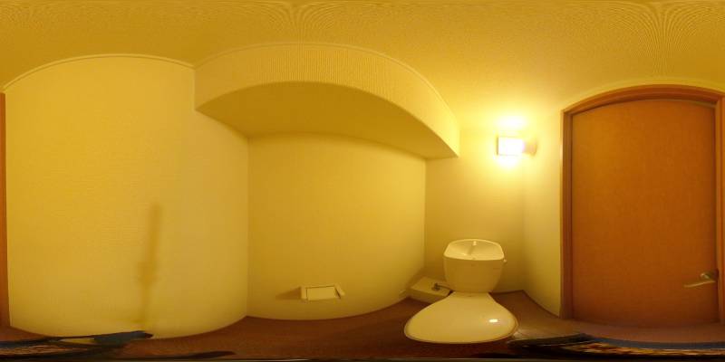 パノラマ画像トイレ