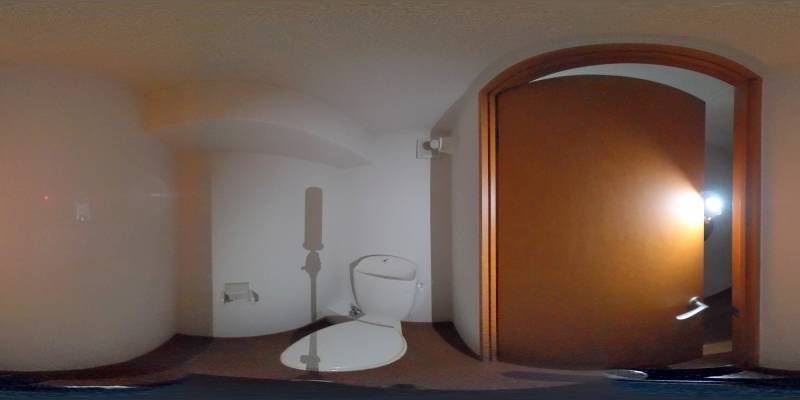 パノラマ画像トイレ