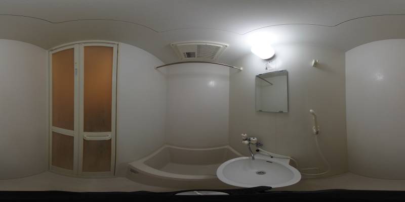 パノラマ画像バスルーム