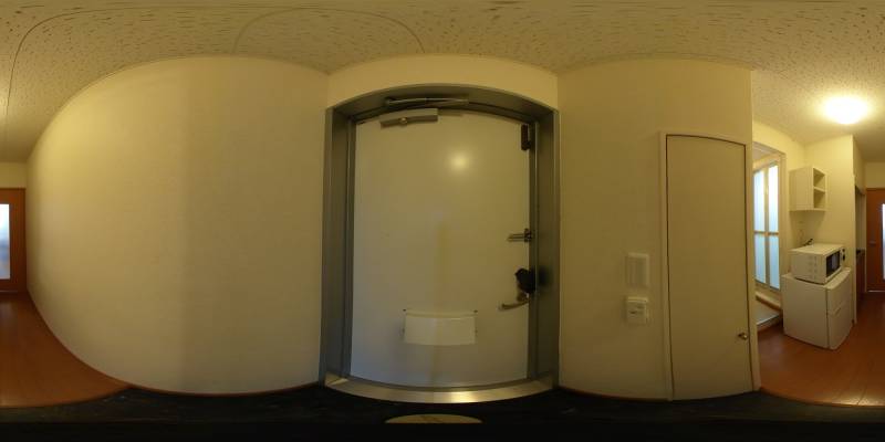 パノラマ画像玄関