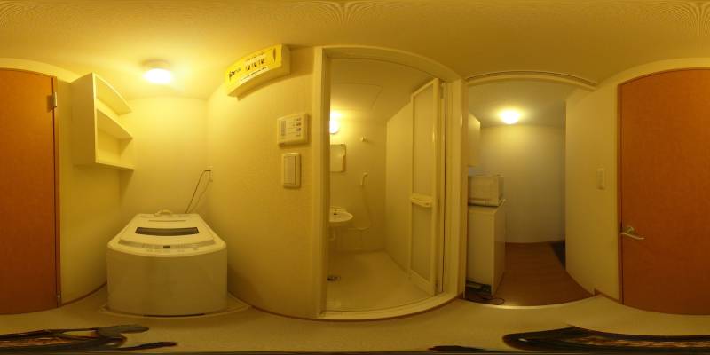 パノラマ画像洗面所