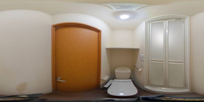 パノラマ画像トイレ