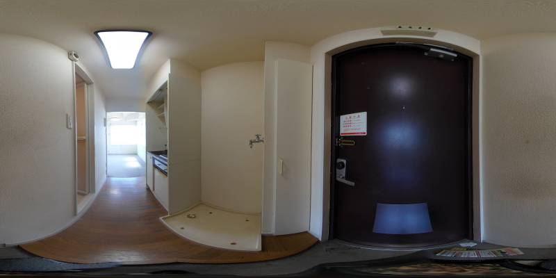 パノラマ画像玄関