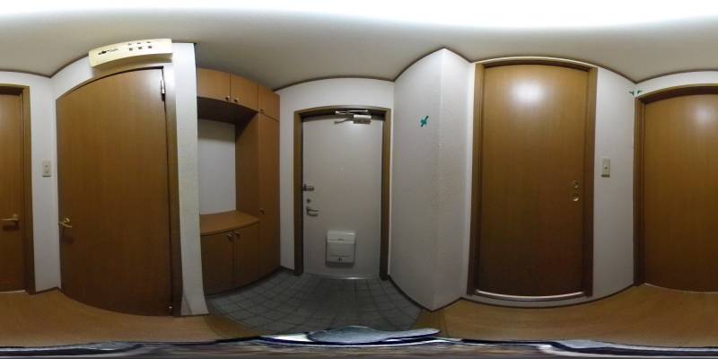 パノラマ画像玄関