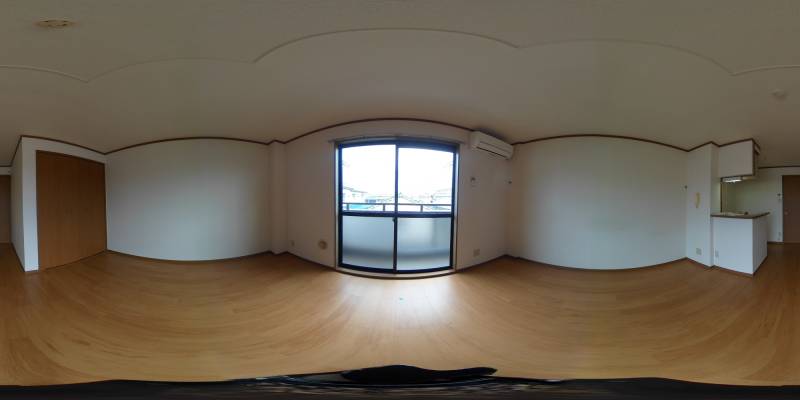 パノラマ画像洋室