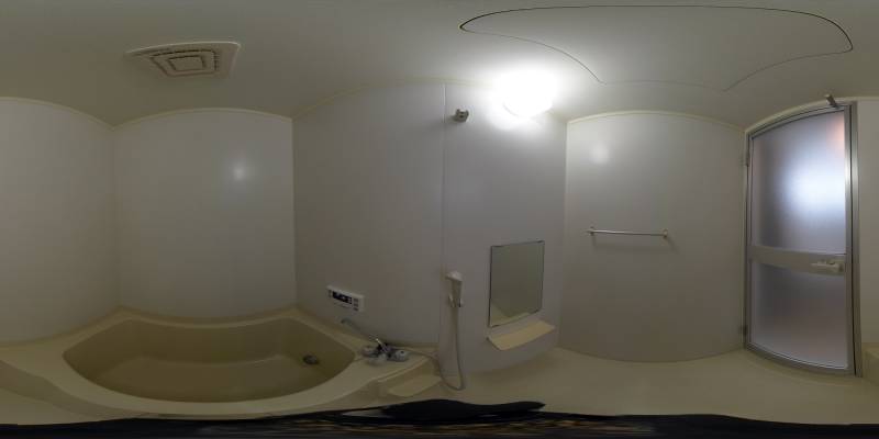 パノラマ画像バスルーム