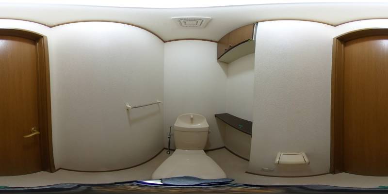 パノラマ画像トイレ