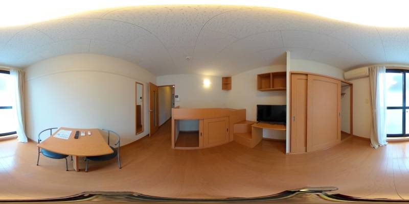 パノラマ画像洋室