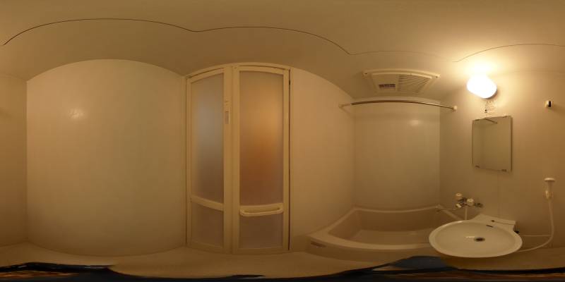 パノラマ画像洗面所