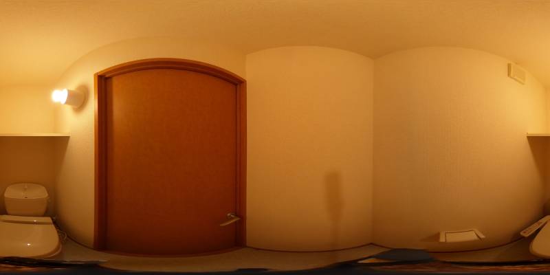 パノラマ画像トイレ