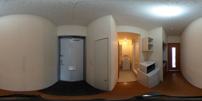 パノラマ画像玄関