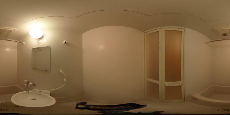 パノラマ画像洗面所