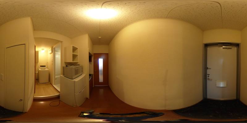 パノラマ画像玄関