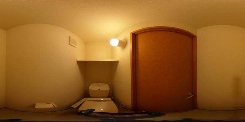 パノラマ画像トイレ