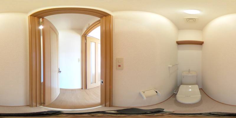 パノラマ画像トイレ