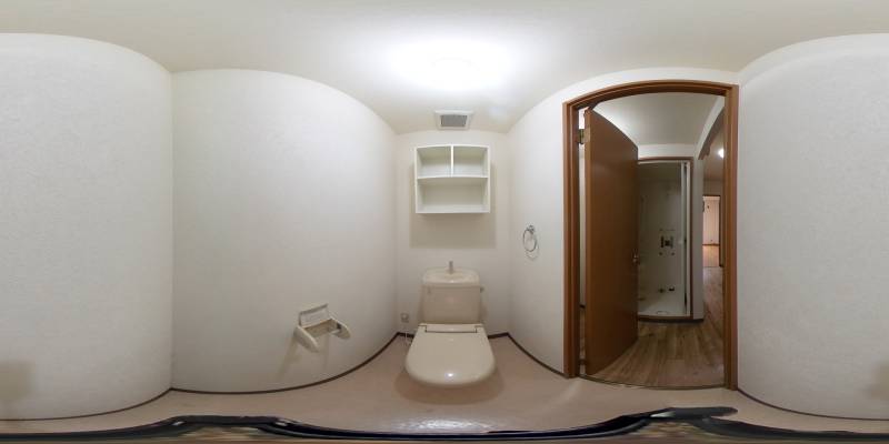 パノラマ画像トイレ