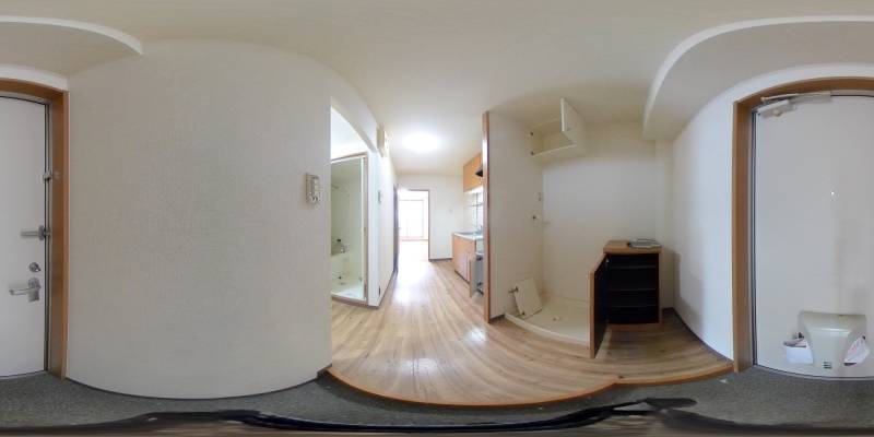 パノラマ画像玄関