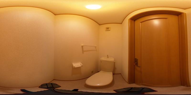 パノラマ画像トイレ