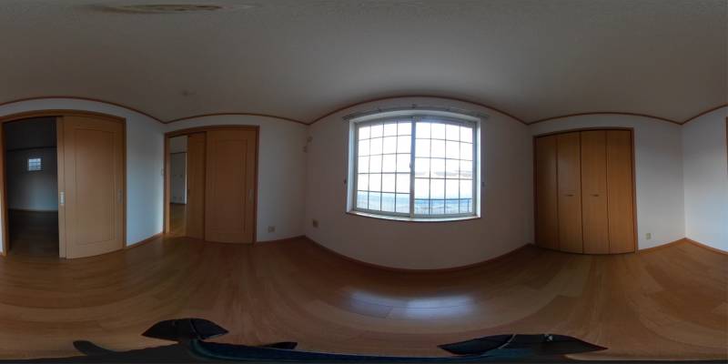 パノラマ画像洋室