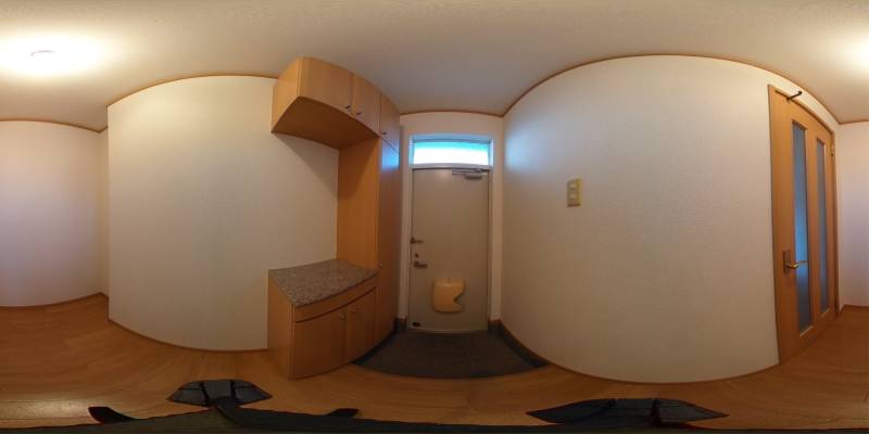 パノラマ画像玄関