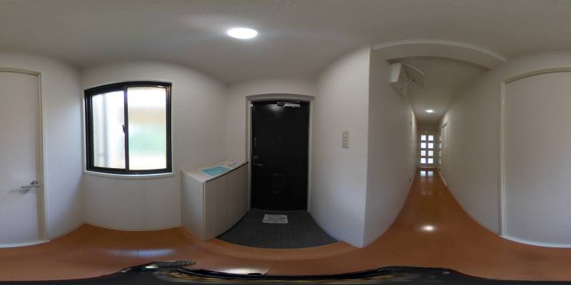 パノラマ画像玄関