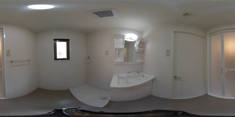 パノラマ画像洗面所