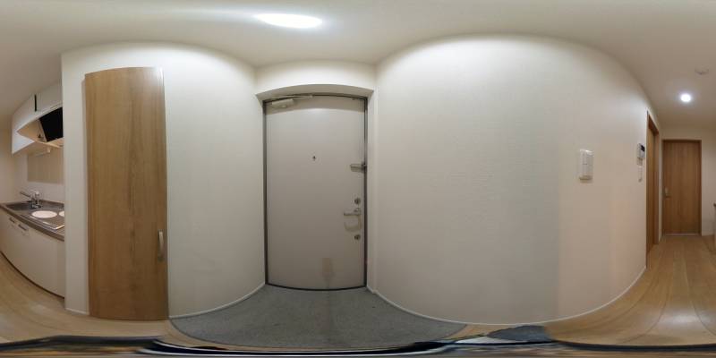 パノラマ画像玄関