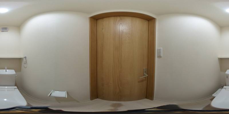 パノラマ画像トイレ