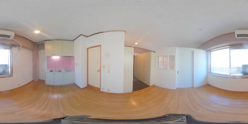 パノラマ画像リビング