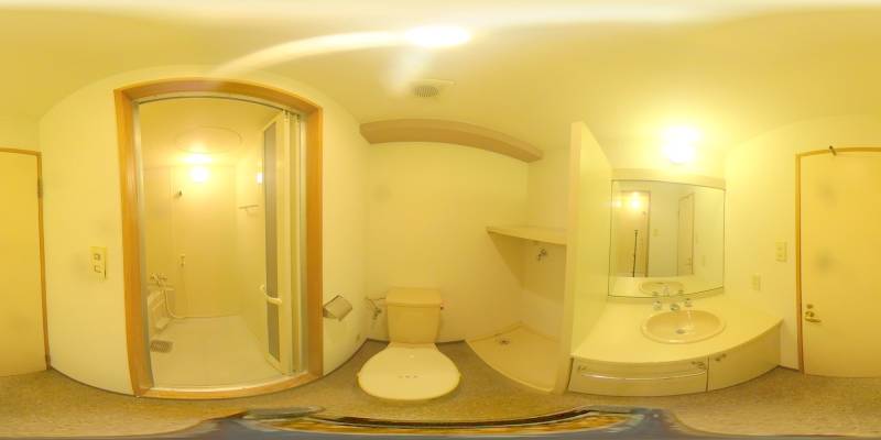 パノラマ画像トイレ