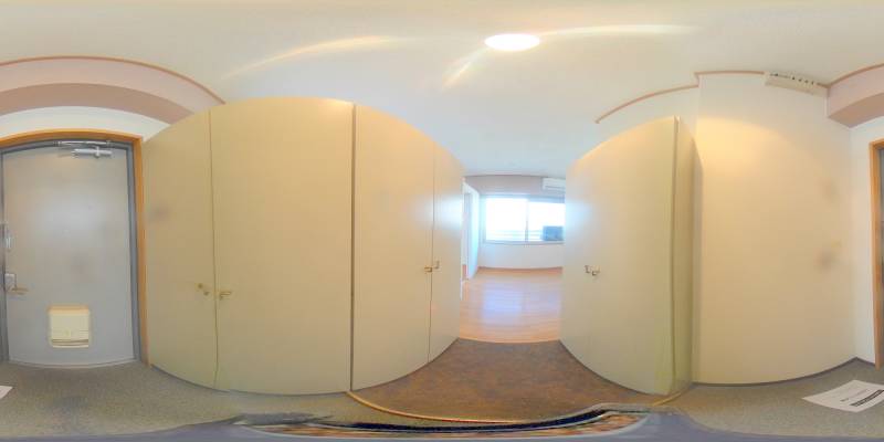 パノラマ画像玄関