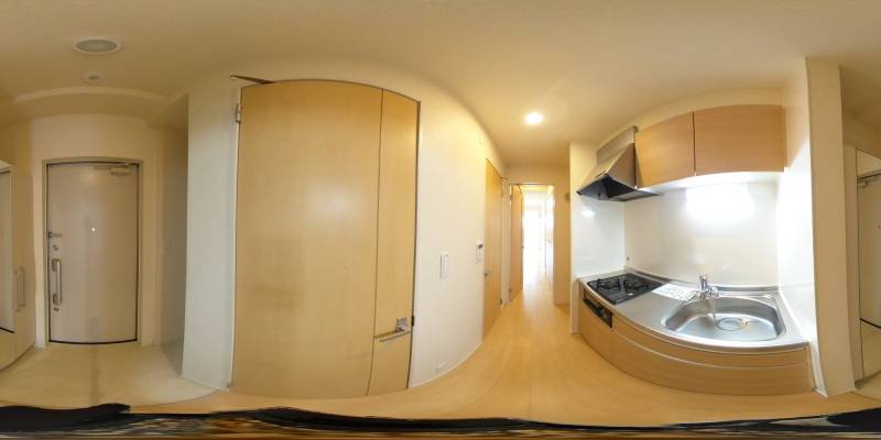 パノラマ画像玄関