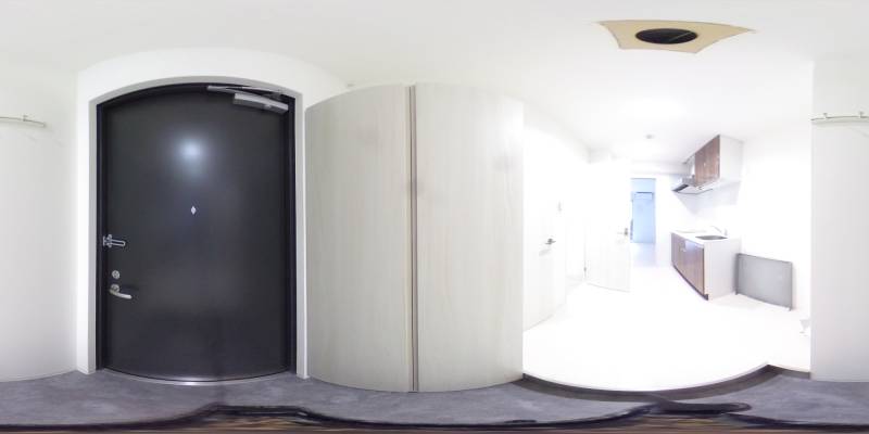 パノラマ画像玄関