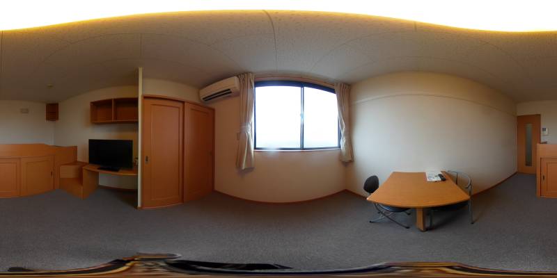 パノラマ画像洋室