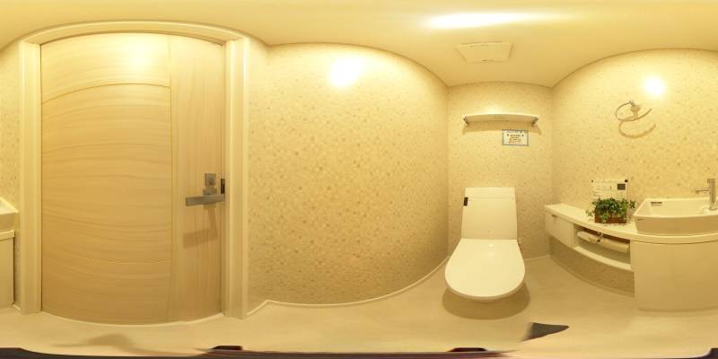 パノラマ画像トイレ