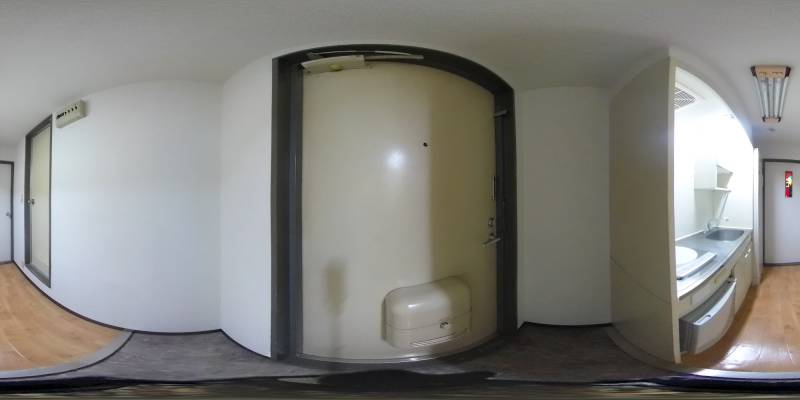 パノラマ画像玄関