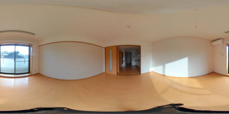 パノラマ画像洋室