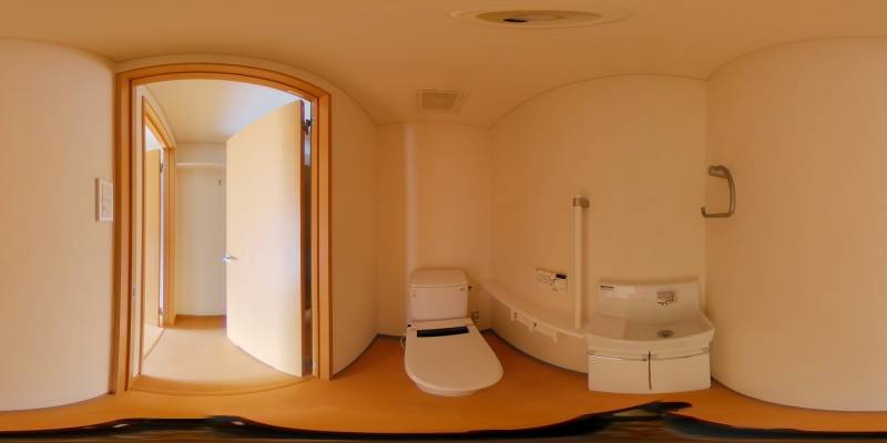 パノラマ画像トイレ