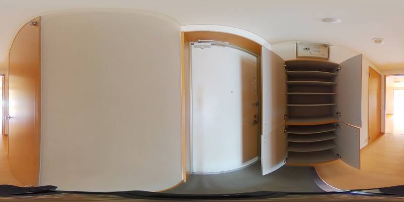 パノラマ画像玄関