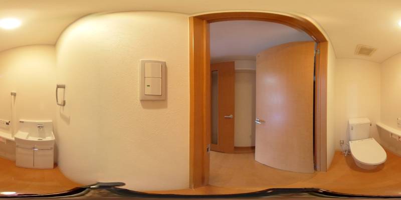 パノラマ画像トイレ