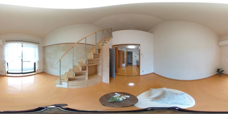 パノラマ画像洋室