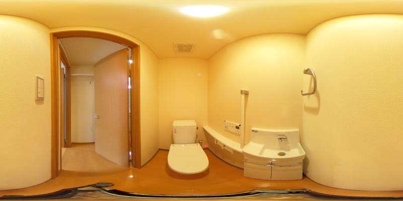 パノラマ画像トイレ