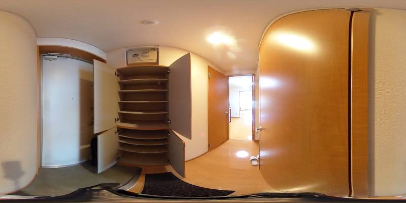 パノラマ画像玄関