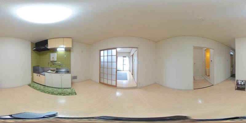 パノラマ画像ダイニング