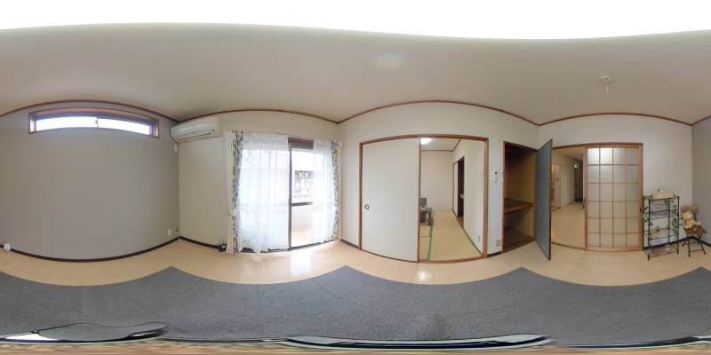 パノラマ画像洋室
